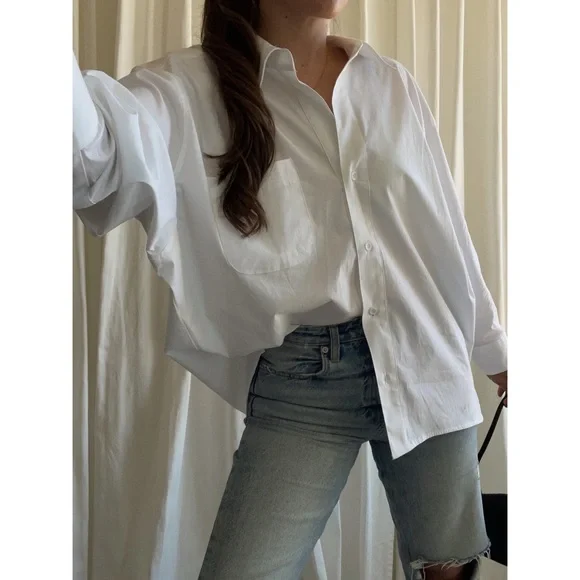 GISELE SHIRT — In White - Picture 7 of 10